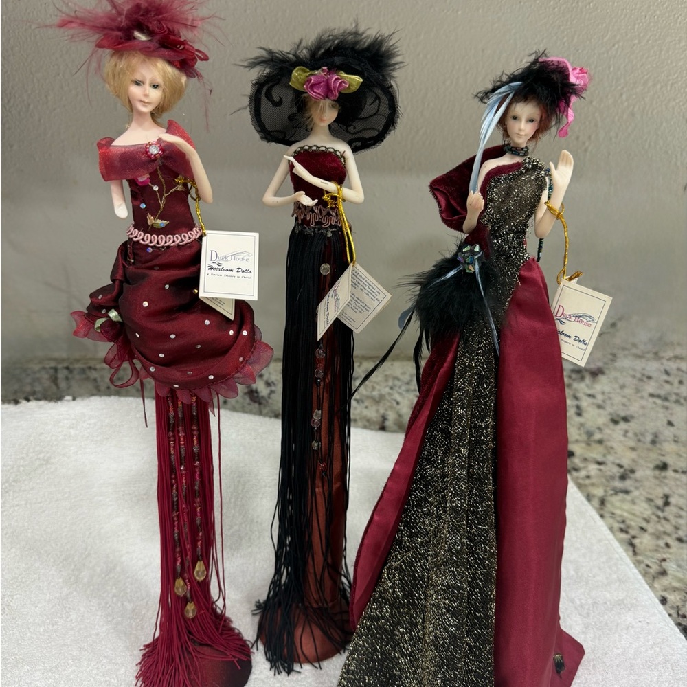 15in Duck House Heirloom Tassel Dolls